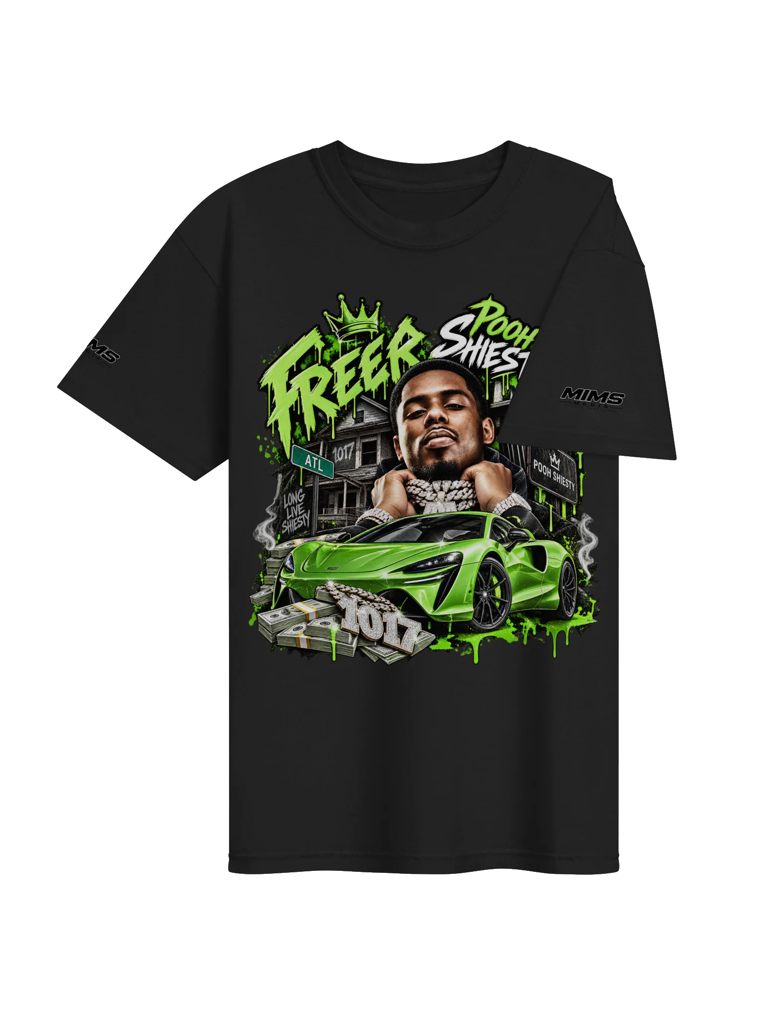 GEEK Pooh Shiesty Rap Graphic Tee product image (8)