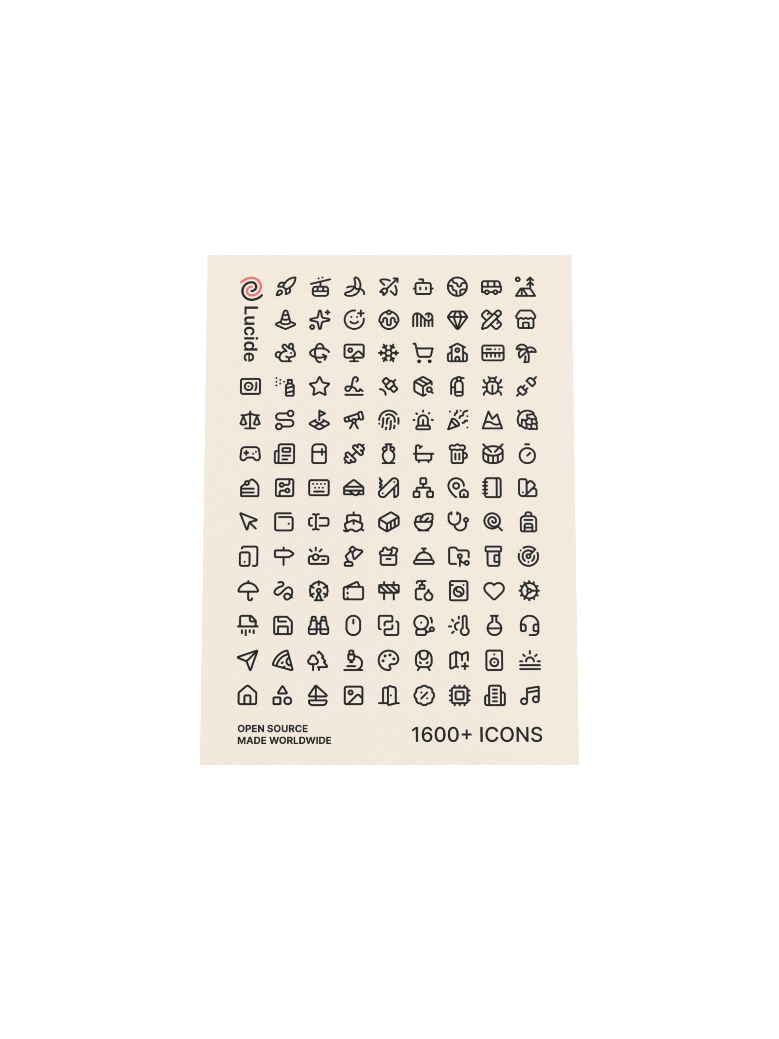 Glyph Grid Poster product image (14)