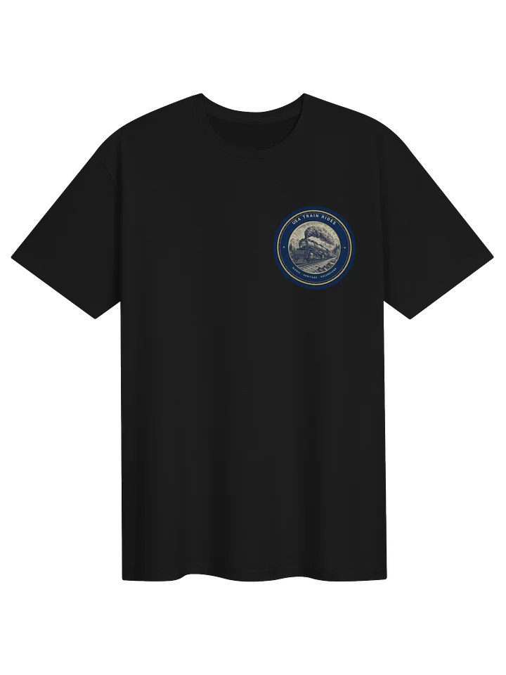 Ride the Rails Across America — Adult T-Shirt product image (2)