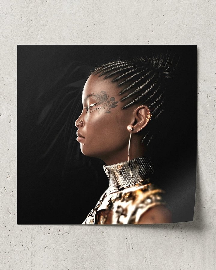 Queen Amanikhatashan Profile · Enhanced Matte Paper Poster product image (1)