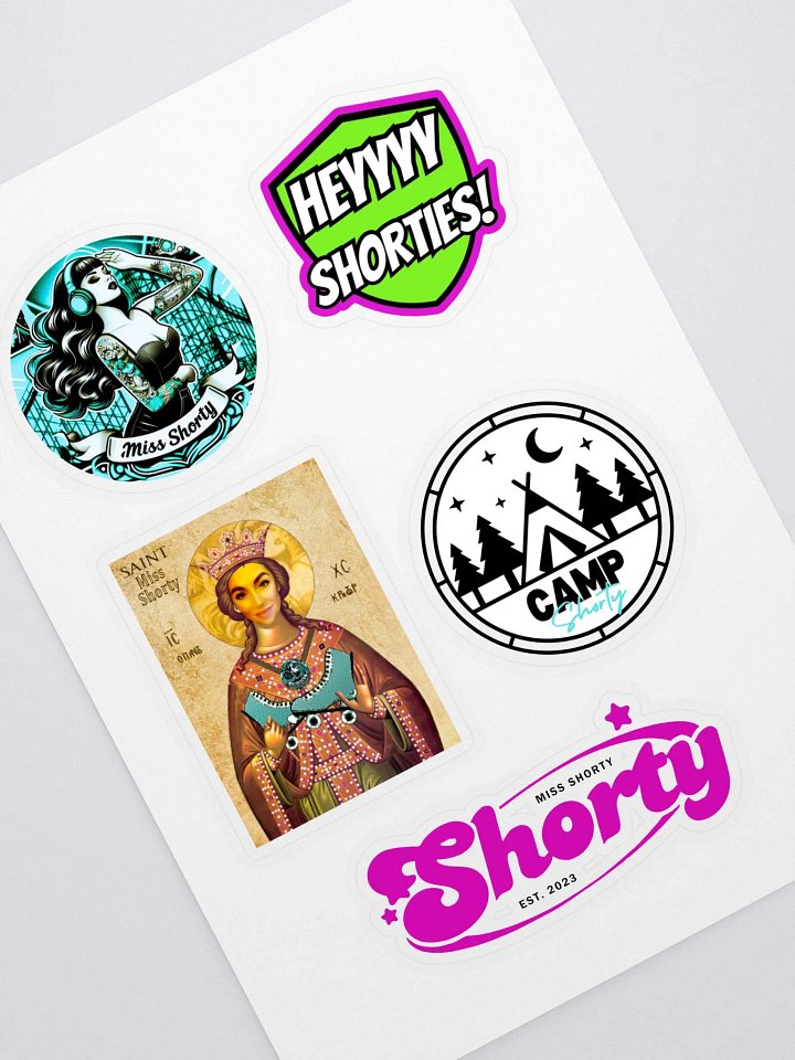Miss Shorty Sticker Set 3 product image (1)