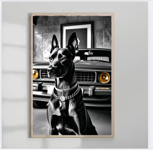 Luxury Doberman Wall Art, product image (4)