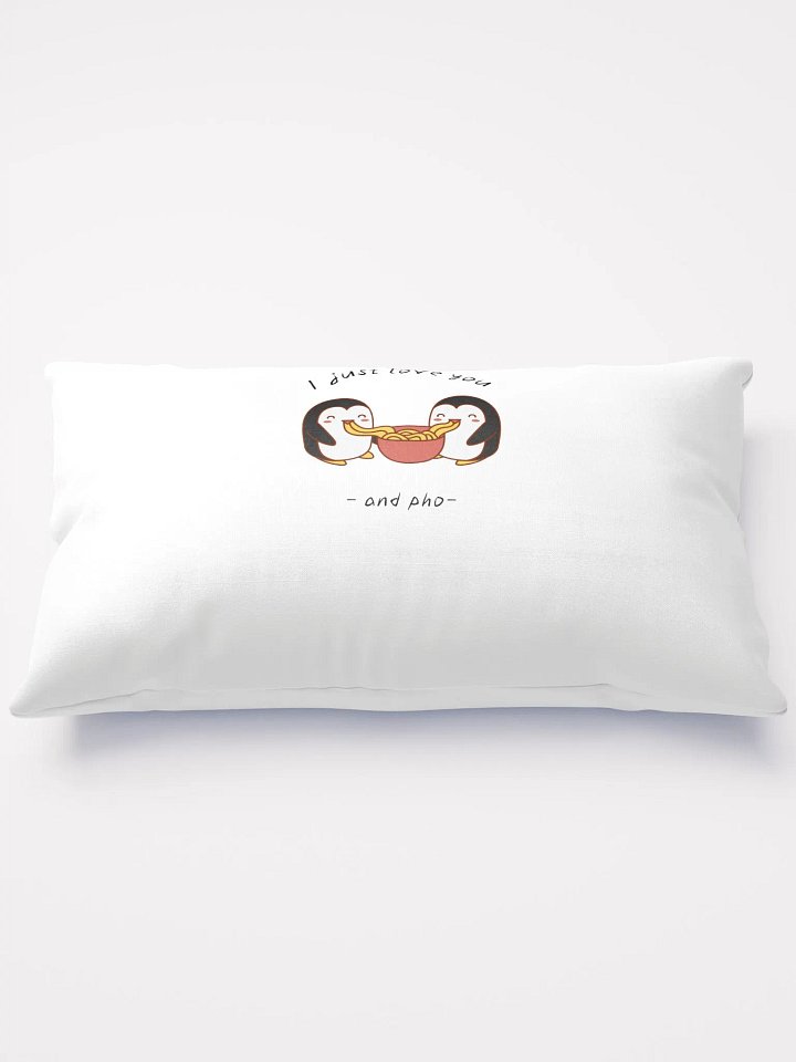 I Love You and Pho Pillow product image (2)