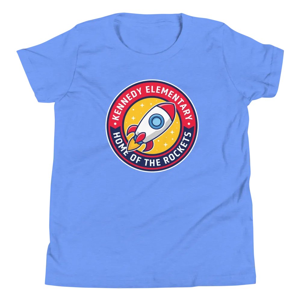 Kennedy Elementary Rocket Emblem Youth T-Shirt product image (1)