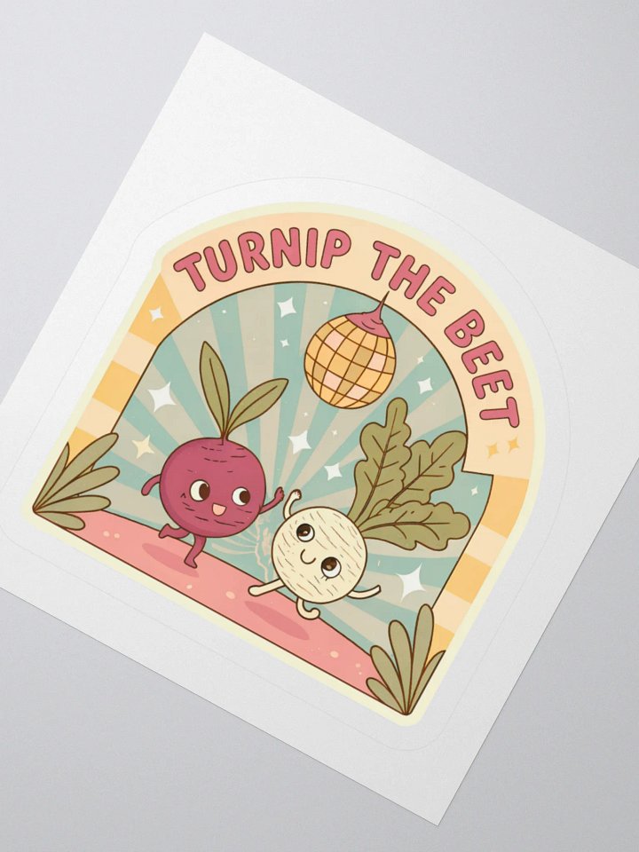 Turnip the Beet Kiss Cut Stickers product image (4)