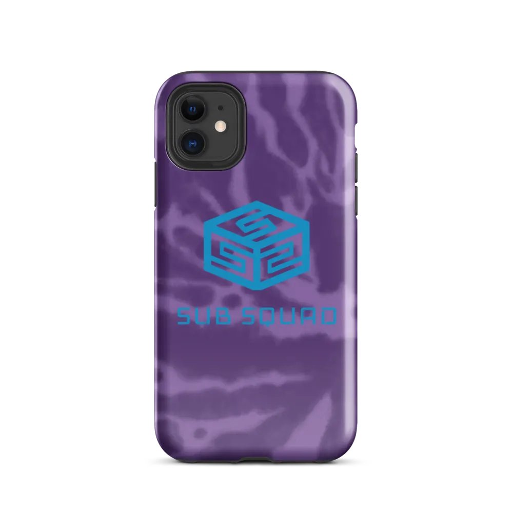 Sub Squad Official Tough iPhone® Case - Purple Marble product image (2)