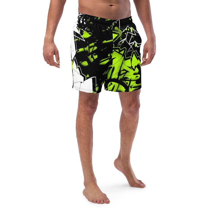 Retro Wave Swim Trunks product image (1)
