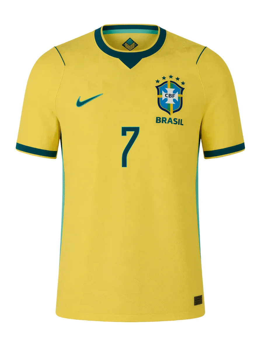 Vinicius Jr #7 Brazil FIFA World Cup 2026 Jersey | Selecao Edition product image (2)