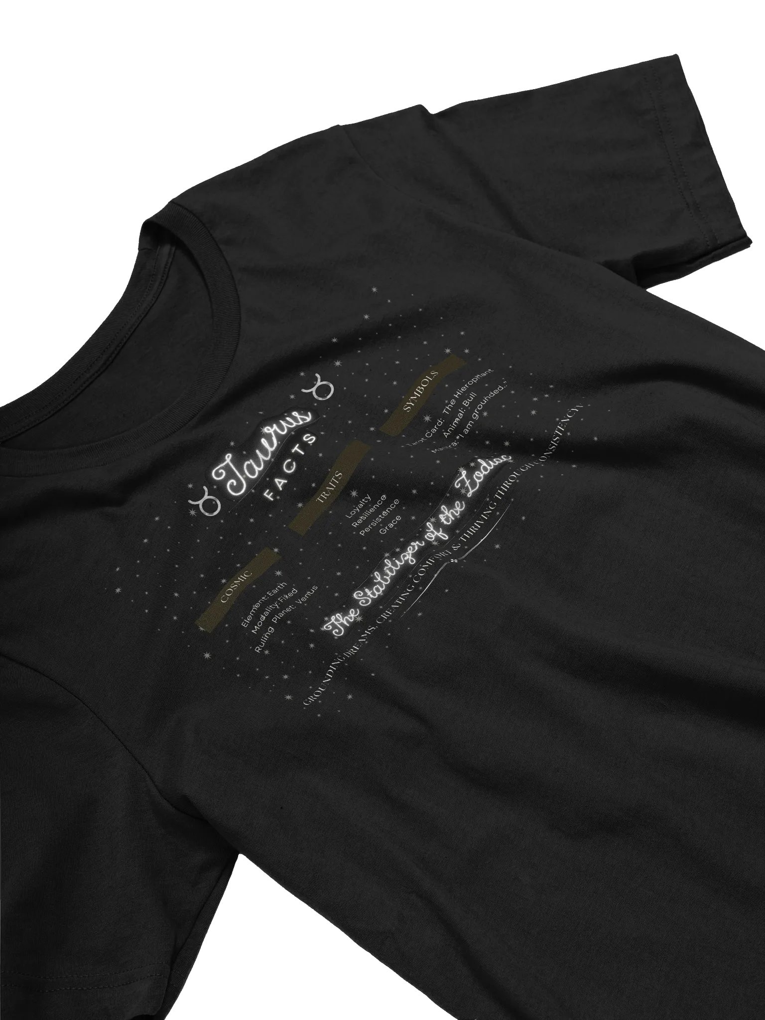 Taurus 2025, Attributes Table, Tee product image (3)