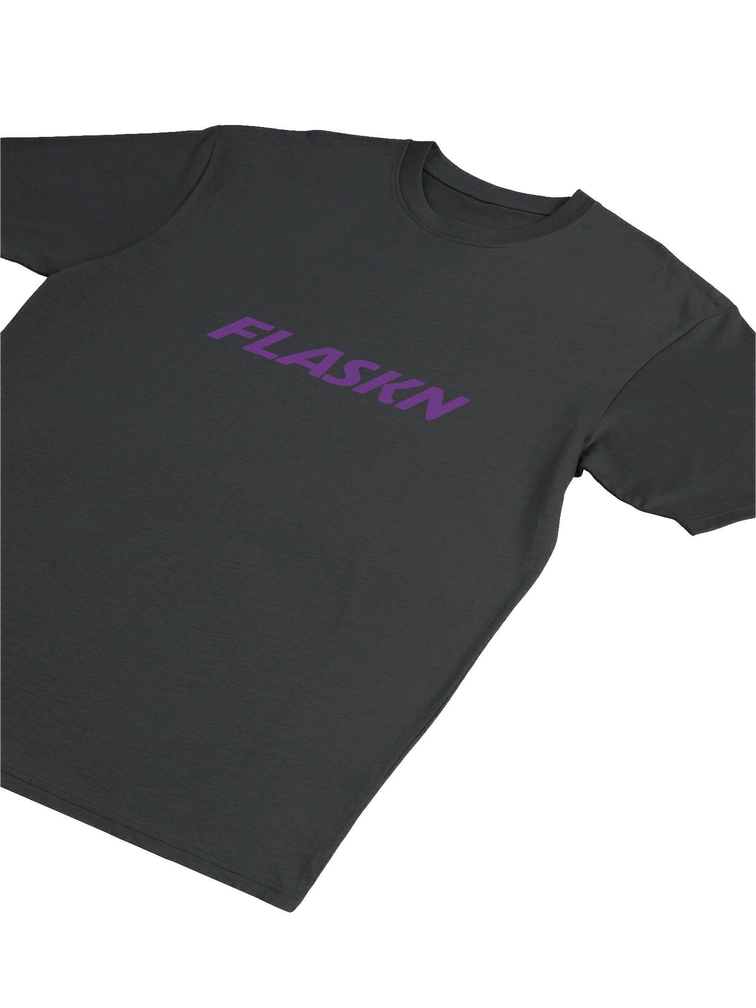 Flaskn tee (purple logo) product image (5)