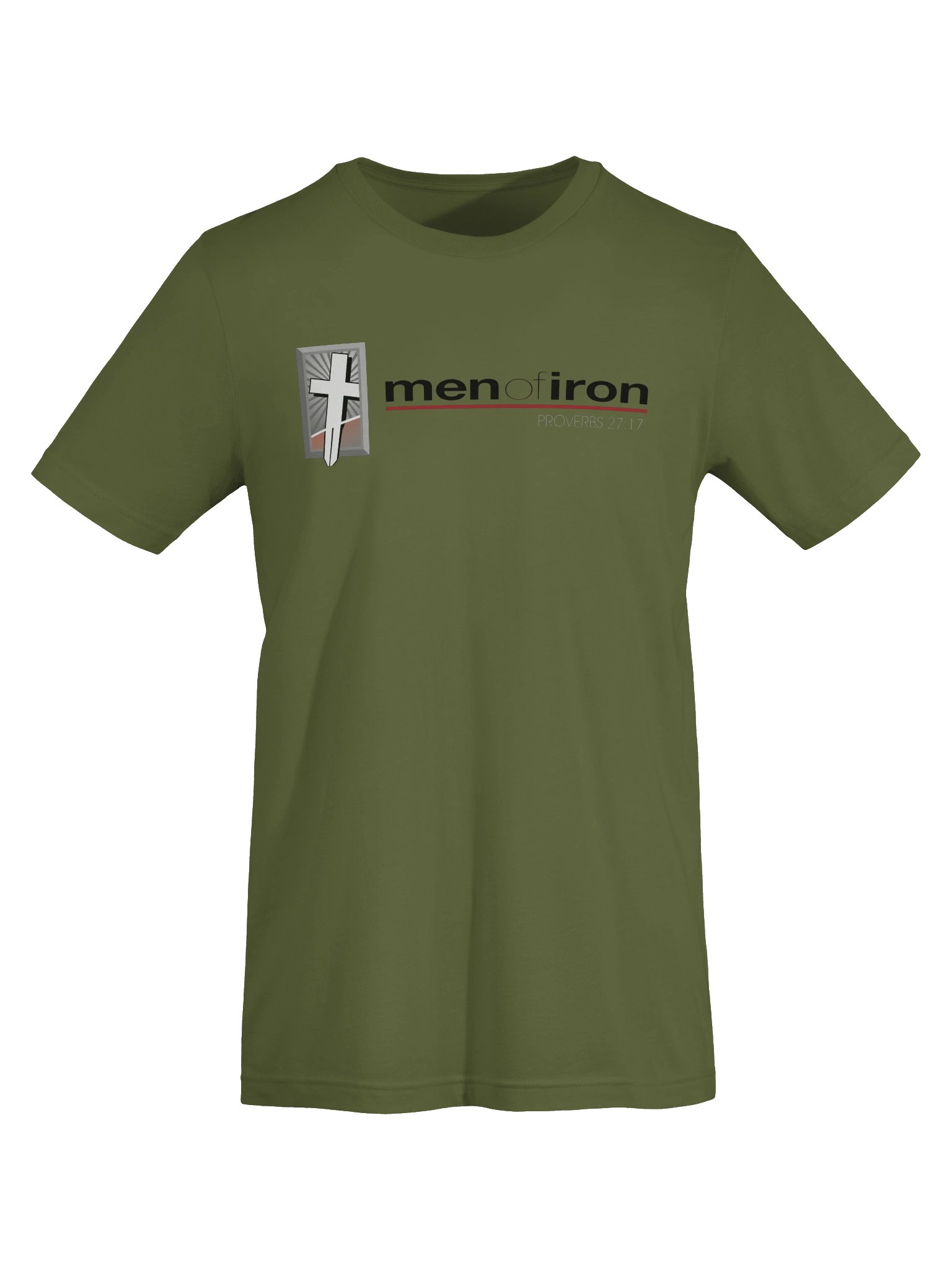 Men of Iron Throw Back Tee product image (56)