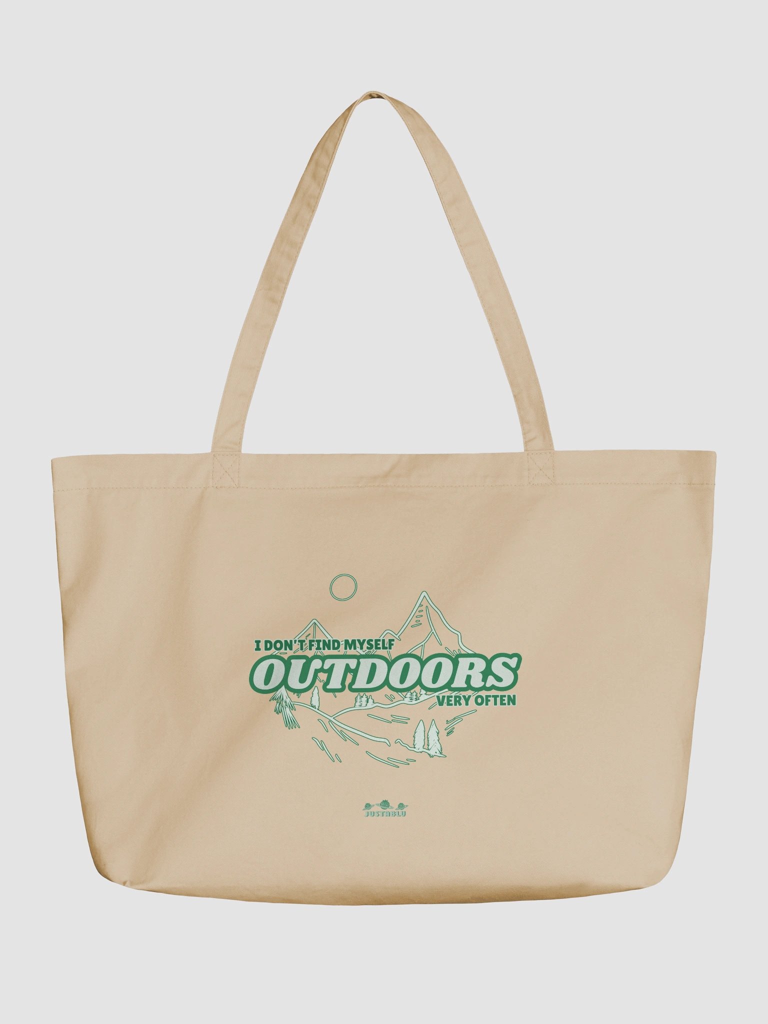 "Outdoors" Canvas Tote product image (1)