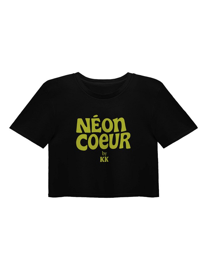 NÉON COEUR Crop Tee – by KK product image (1)