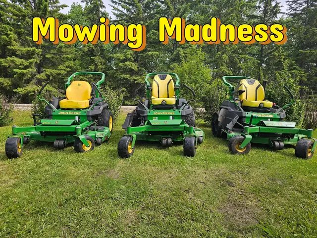 its mower madness around here right now! sorry we're not around much #blessed #johndeerearmy #johndeere #Rippleeffectagency 