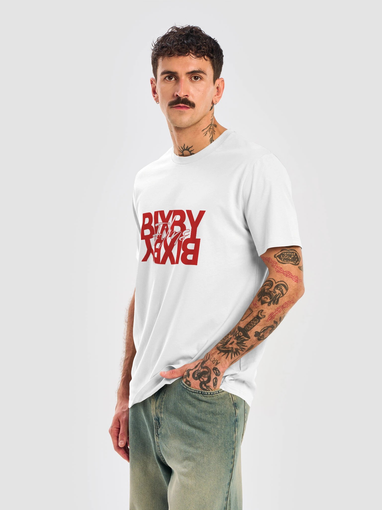 BixbyFilms Red Logo T Shirt product image (16)