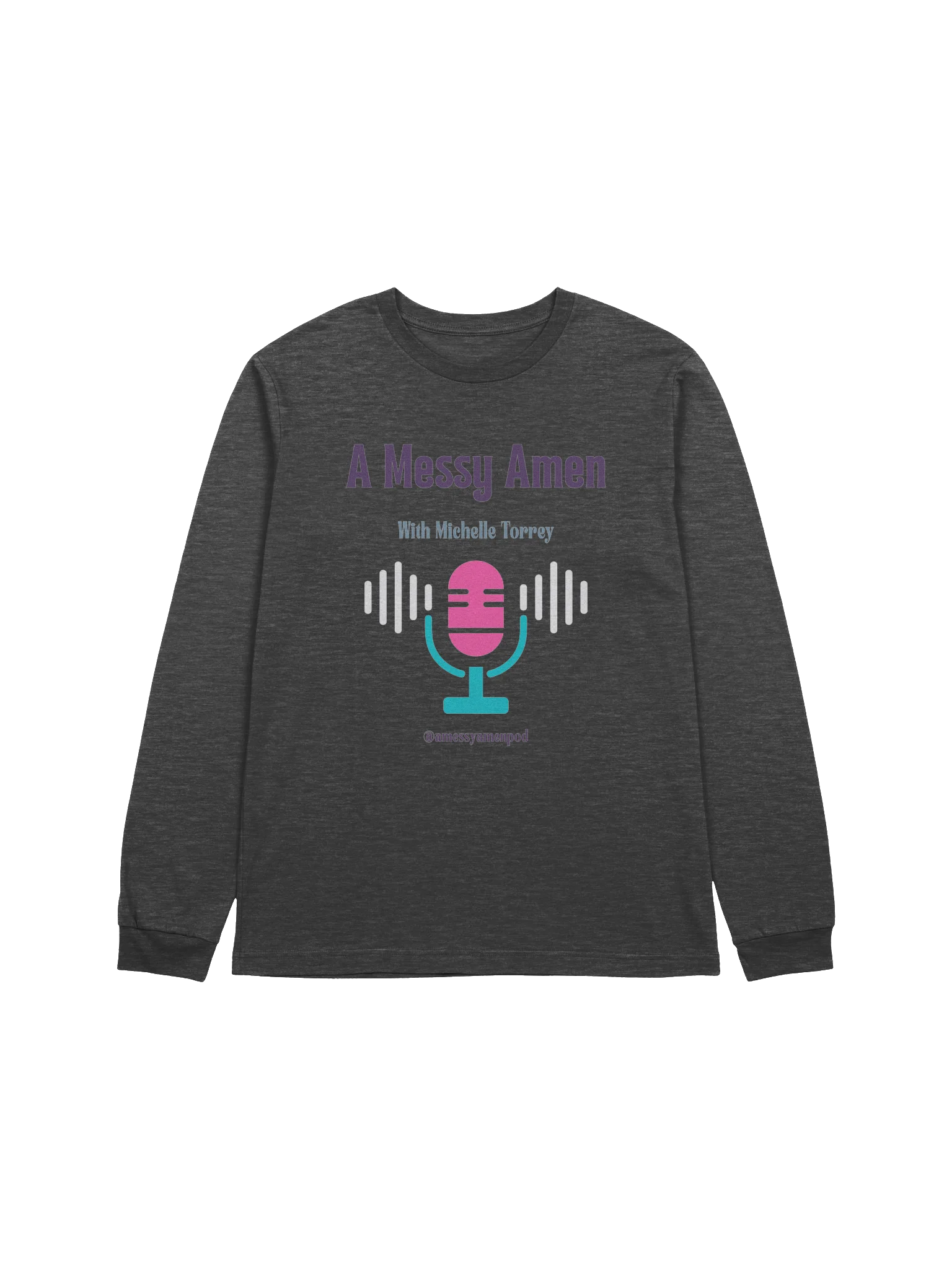 A Messy Amen Long Sleeve Tee Bella + Canvas product image (1)