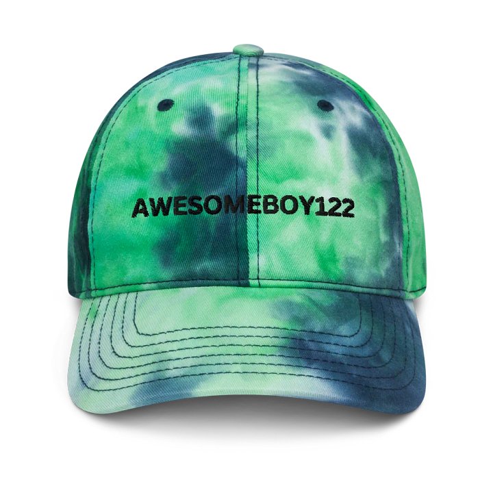 AWESOMEBOY122 Tie-Dye Hat product image (1)