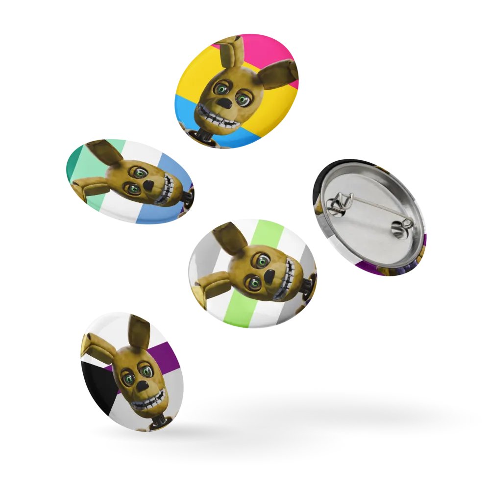 Springy Bright Pride Pins! (Set 2) product image (14)