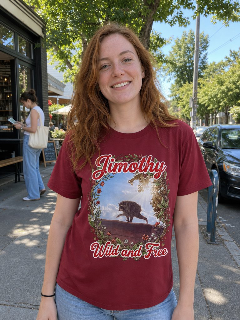Jimothy's Floral Wild and Free Tee product image (10)