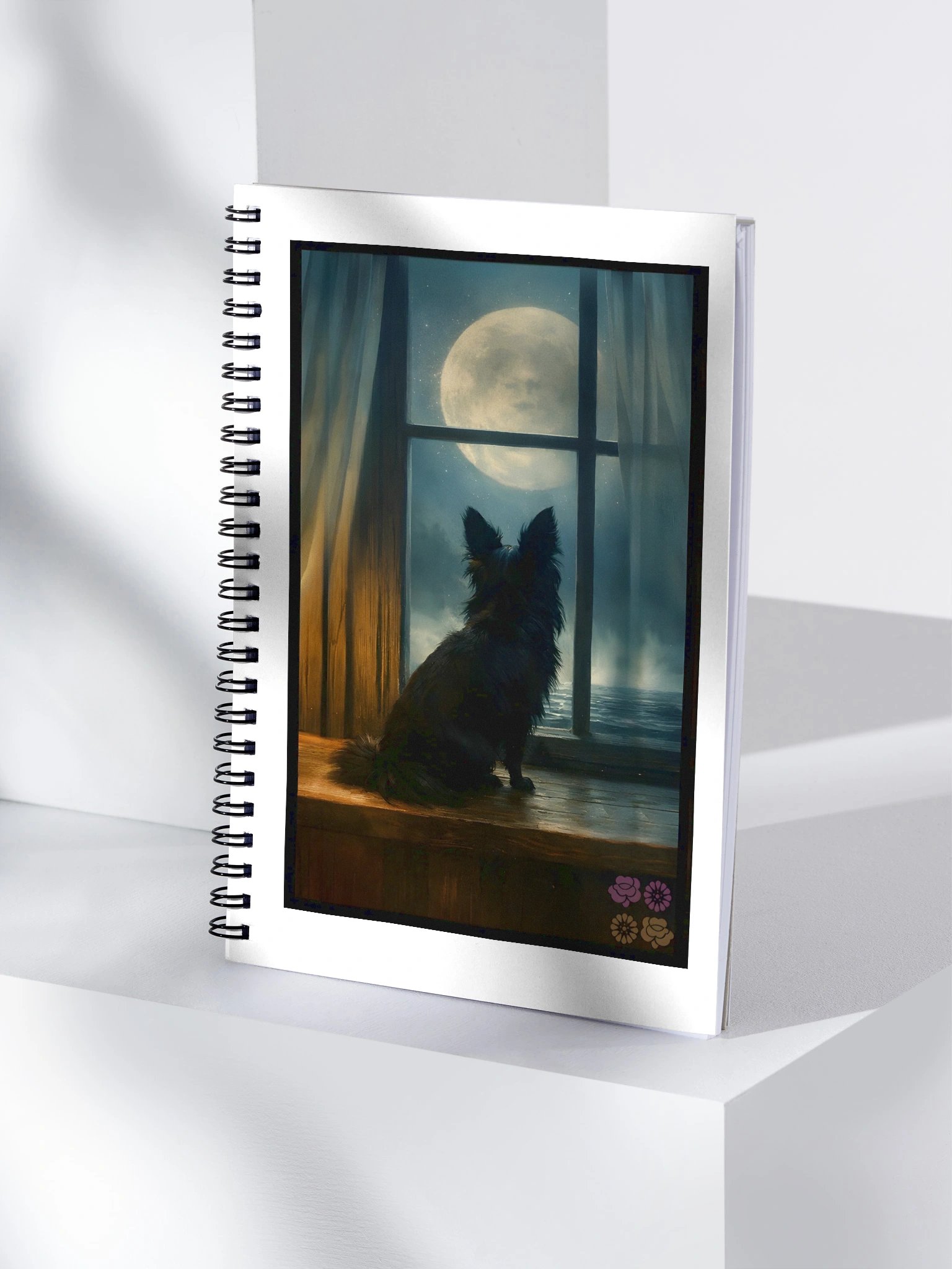 Moonlit Night Spiral Notebook product image (4)