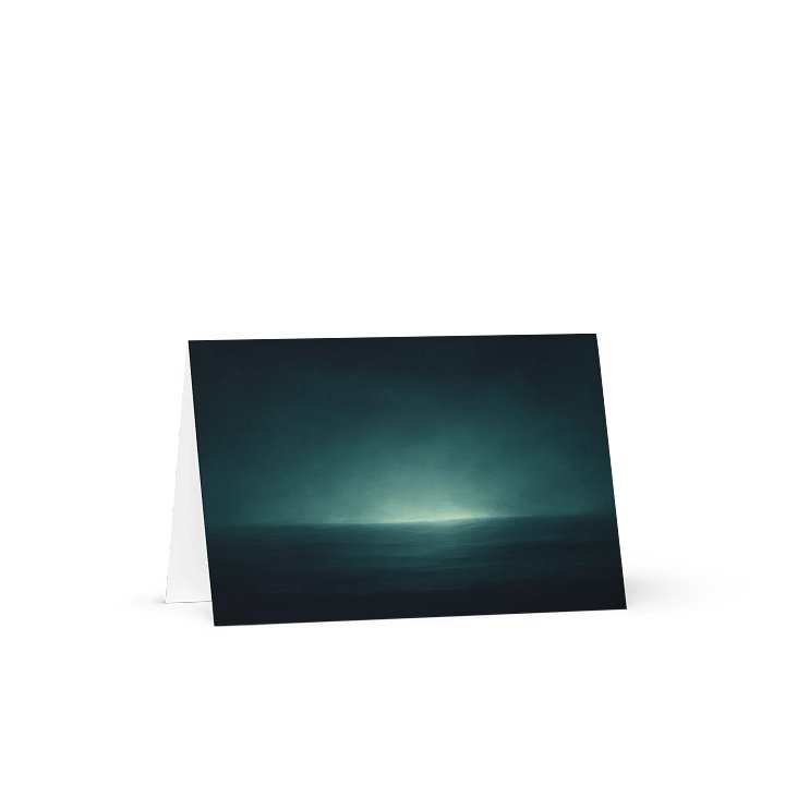 Poetry card: Silent Horizon product image (1)