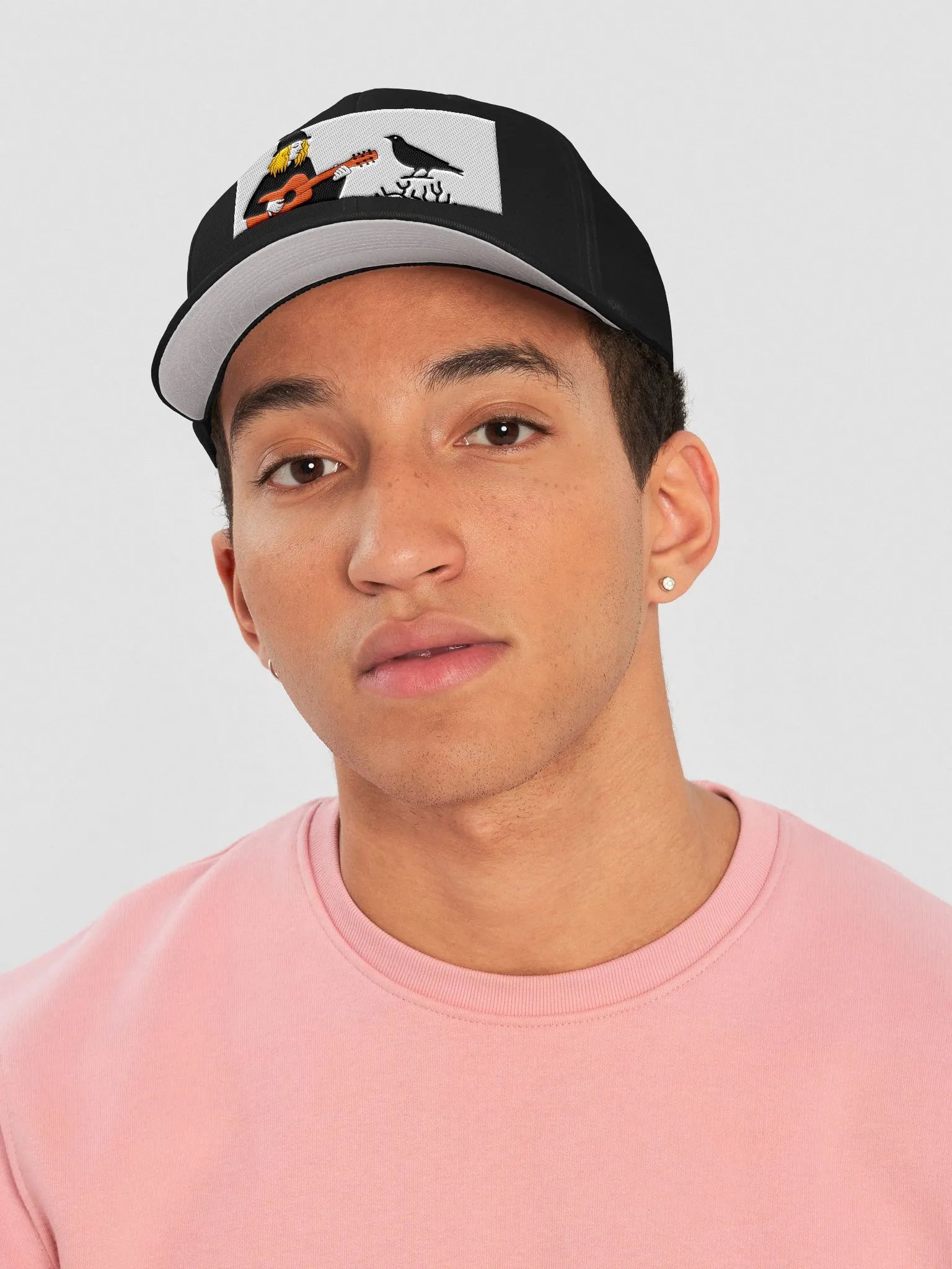 Premium Flexfit Cap with the Crow Man product image (6)