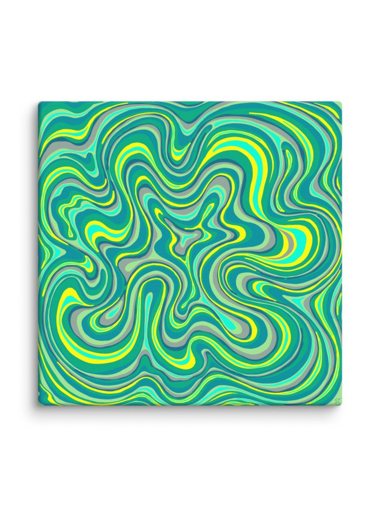 Psychedelic Canvas - Swirling Abstract Art - Stone No. 7 product image (108)