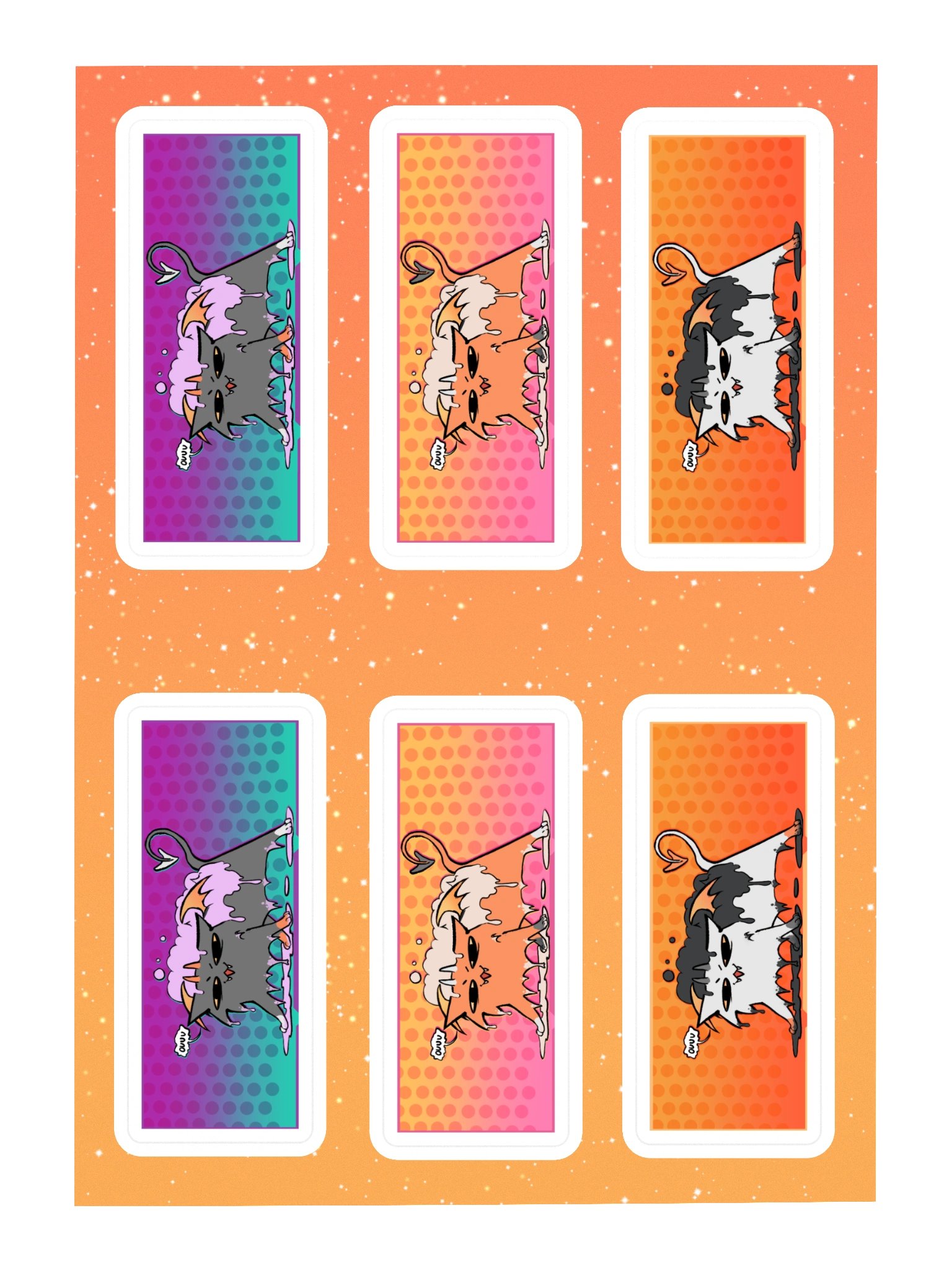Sodden Screemture Sticker Sheet product image (3)