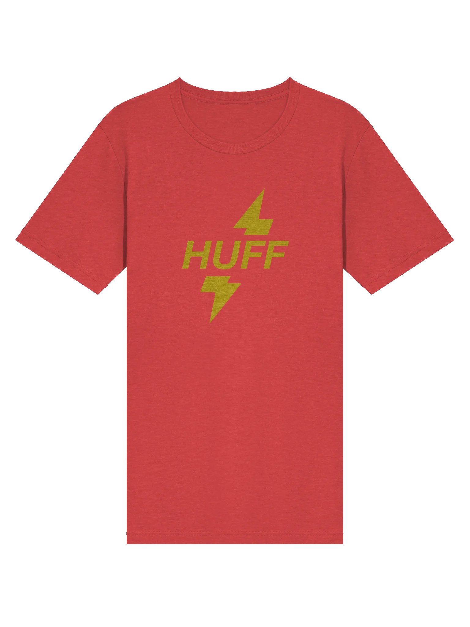 Huff Bolt Short Sleeve T-Shirt Red (Large Logo) product image (3)