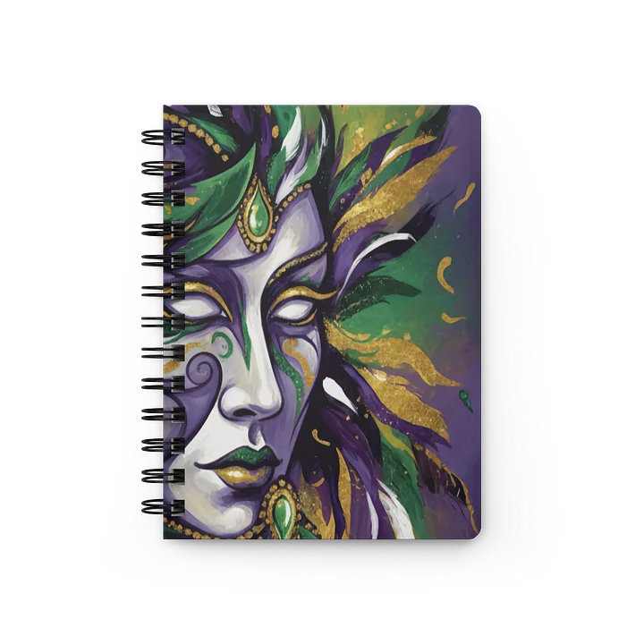 Enchanted Faces Spiral Journal product image (1)