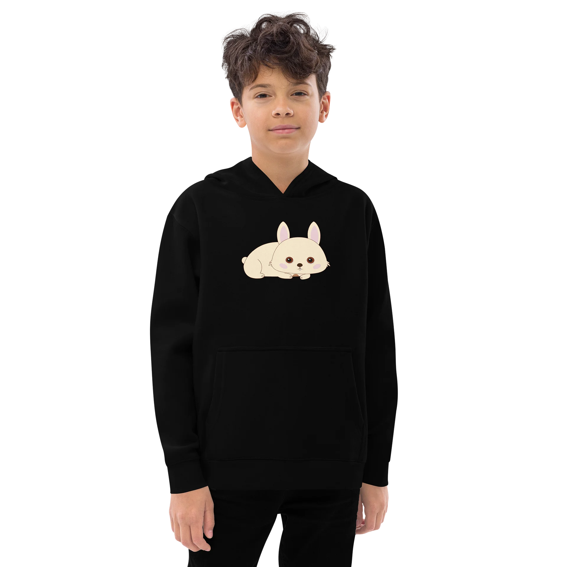 Woodland Animals Bunny Youth Pullover product image (1)