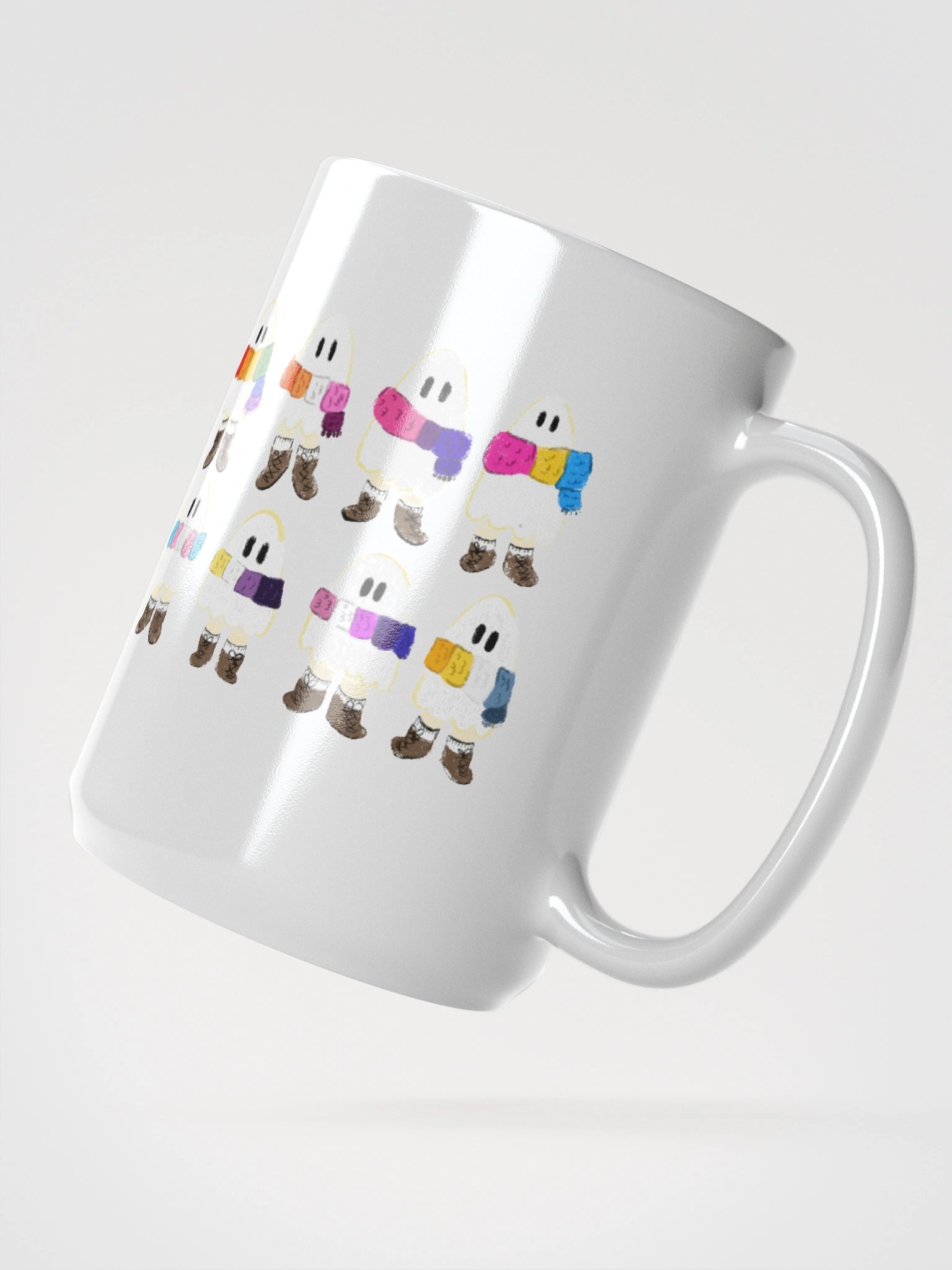 Pride Flag Ghosties Mug product image (2)