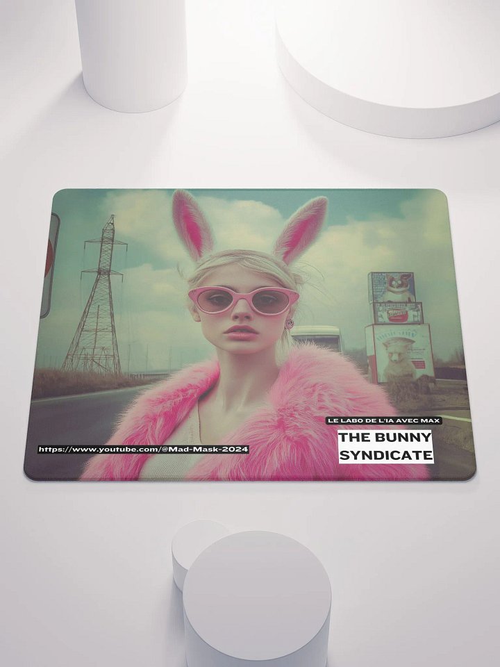 Mouse Pad Gaming The Bunny Syndicate product image (1)