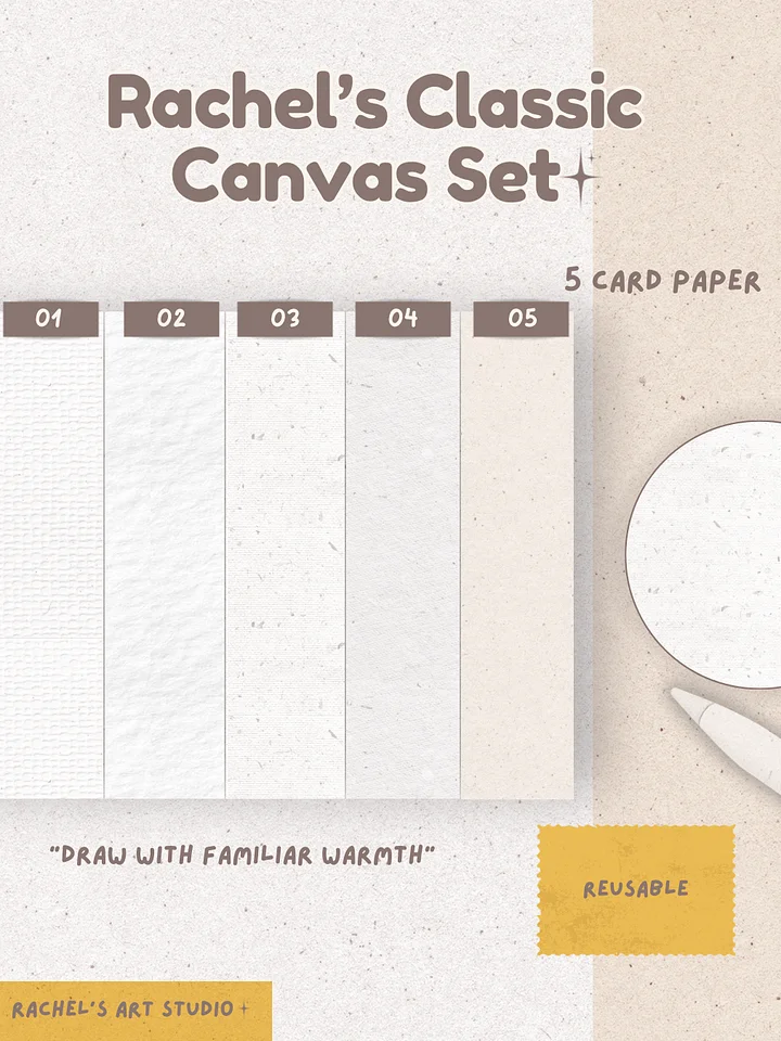 ✨Rachel’s Paper Touch Papers & Palettes – “A Texture You Can Feel”✨ product image (2)