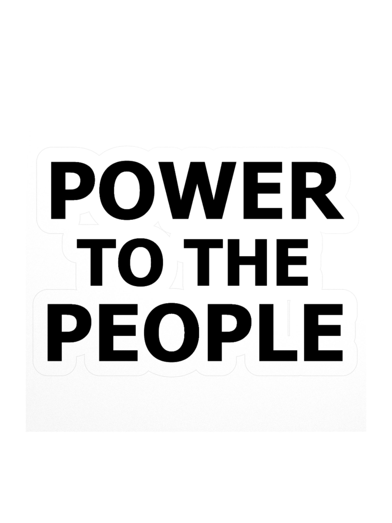 Power People Sticker product image (1)