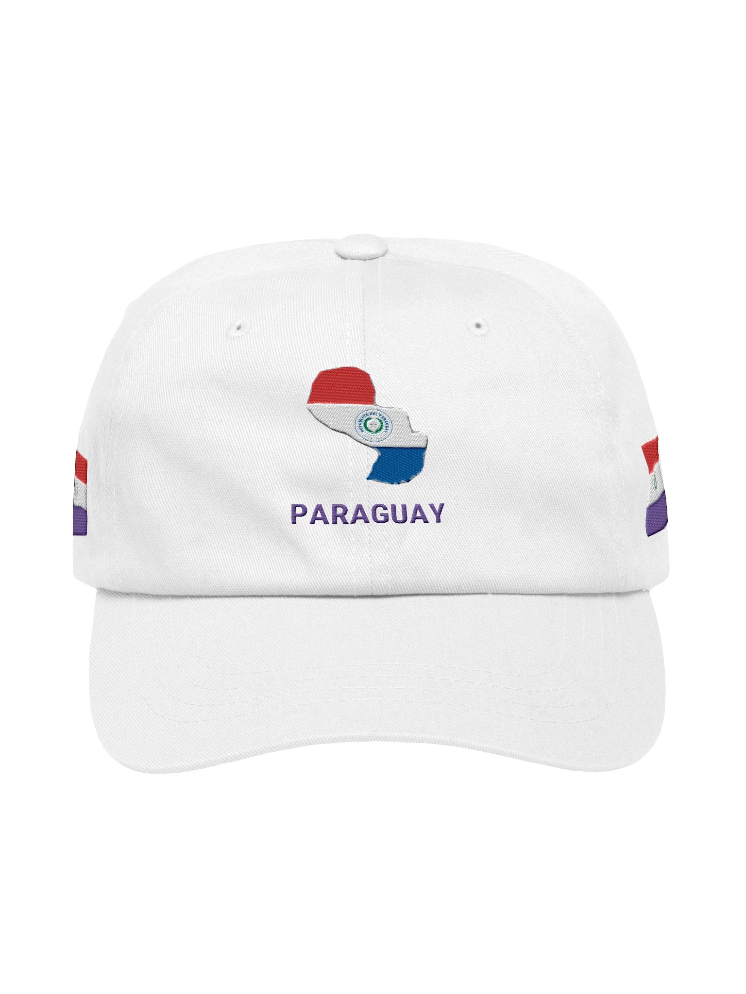 Paraguay 2026 World Cup Flag Dad Hat - Paraguay Soccer Fan Cap - Premium Embroidered Chino Cotton Twill product image (1)