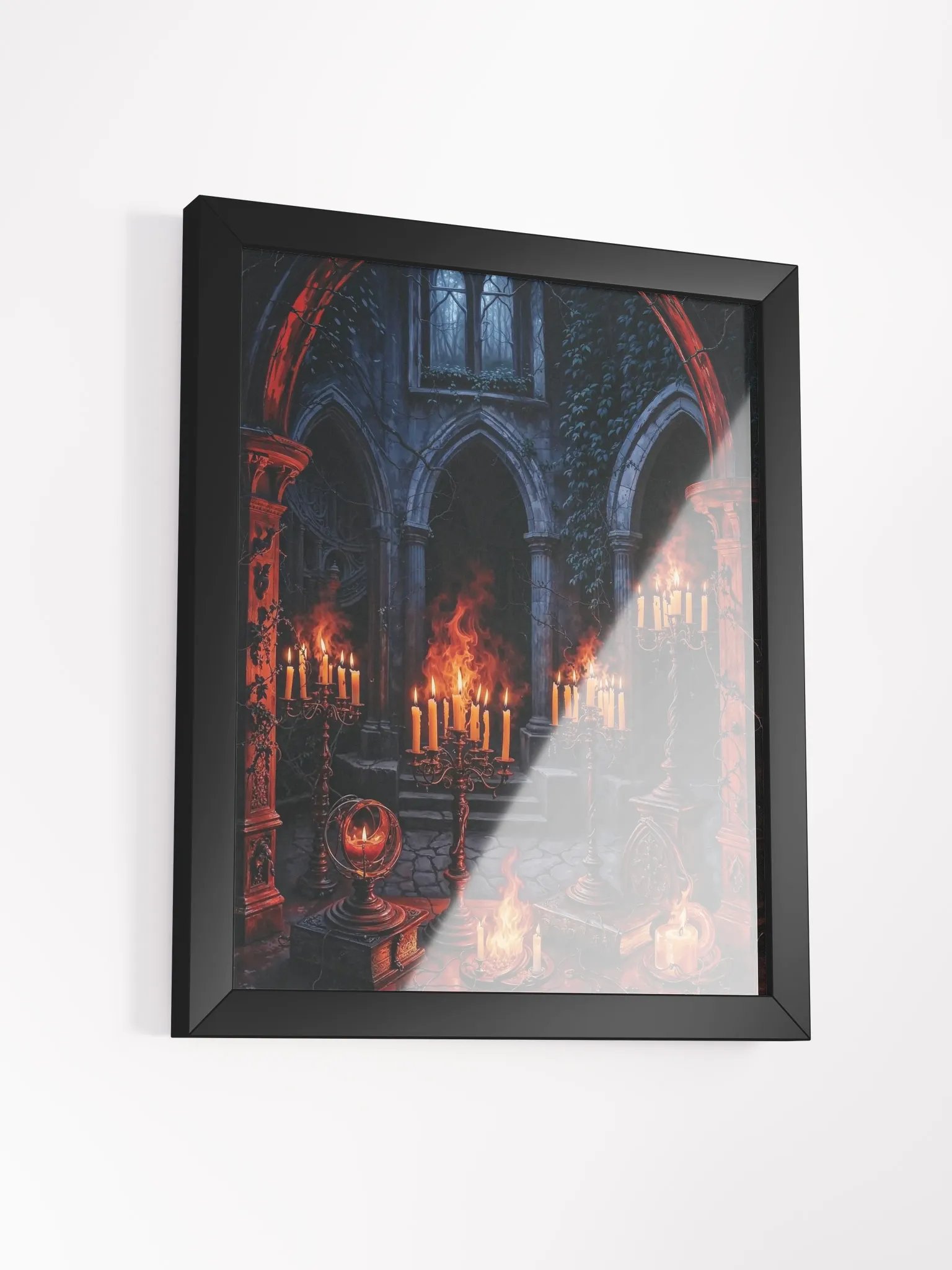 Gothic Illumination Framed Poster product image (13)