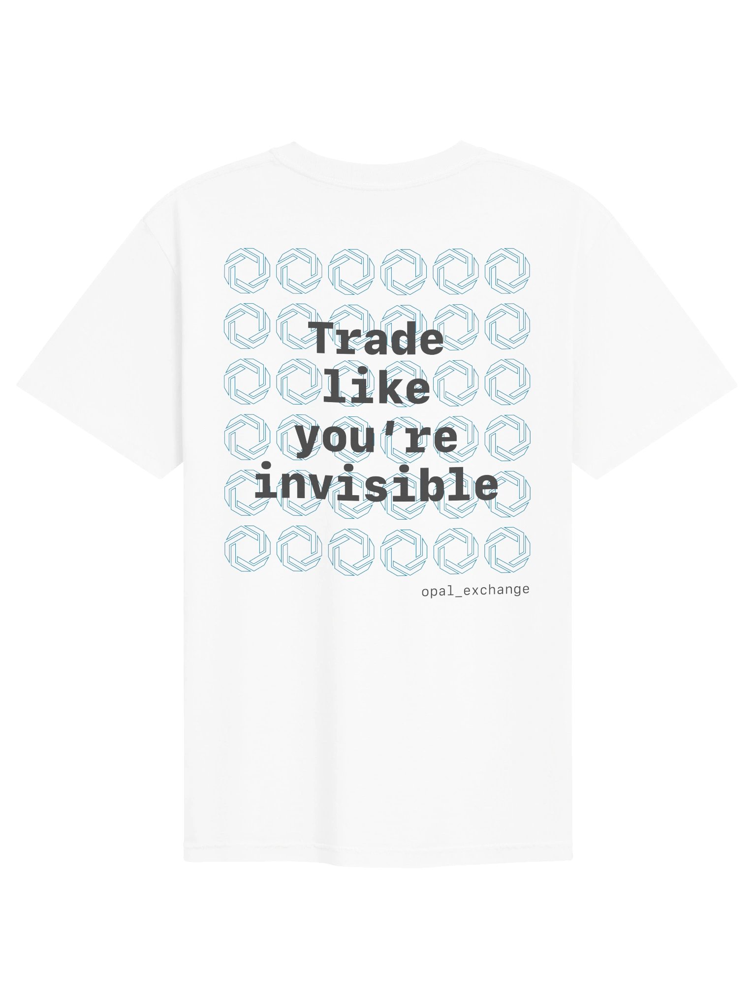 Opal Signature Heavyweight Tee –White | Invisible Edition product image (1)