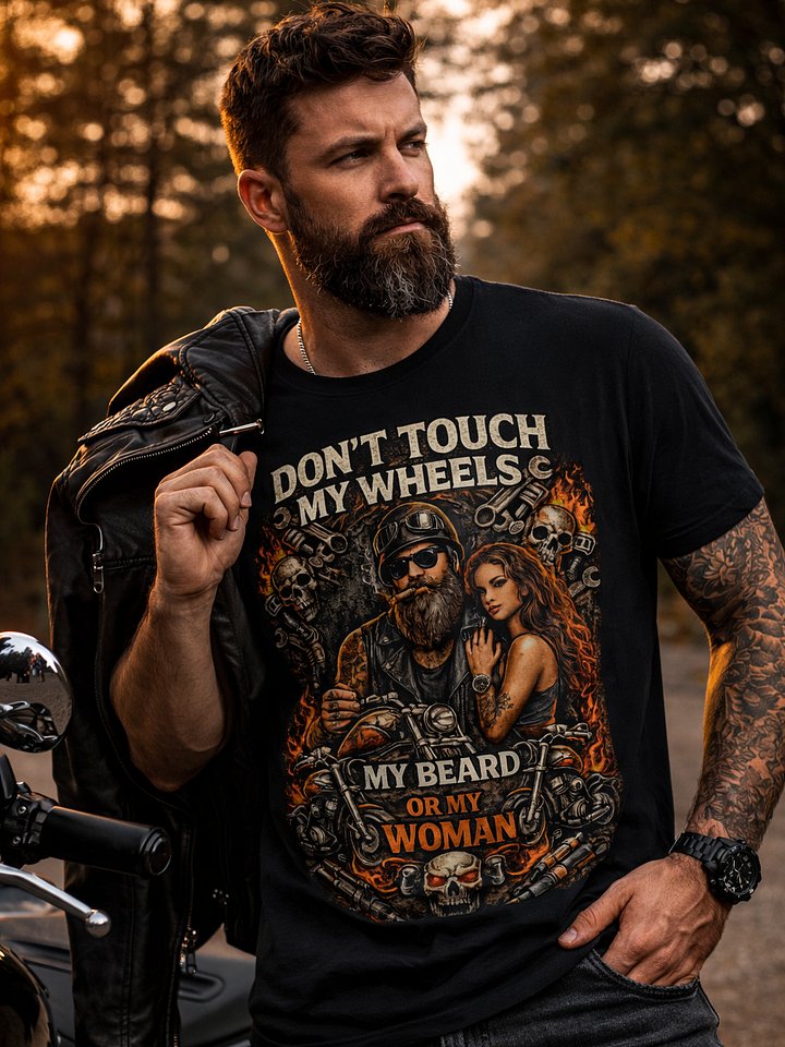 Hands Off Biker Tee product image (1)