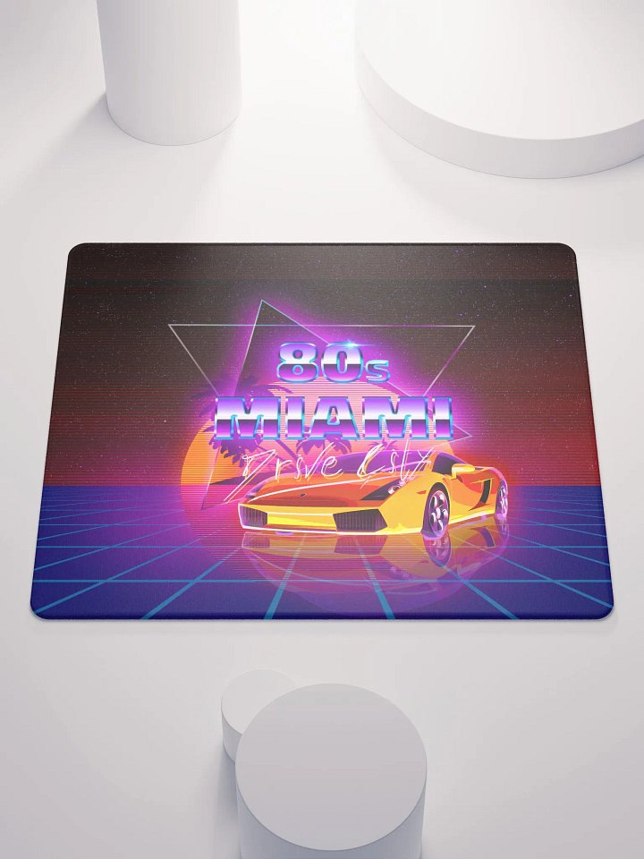 80s Miami Drive City - Gaming Mouse Pad product image (2)