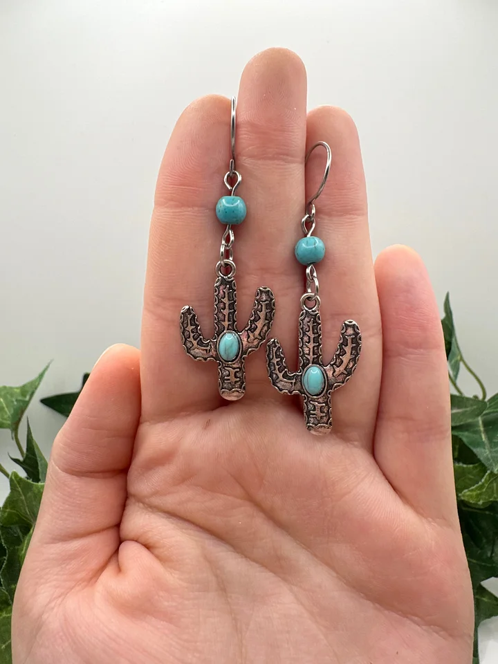 Wild West Cactus Earrings product image (1)