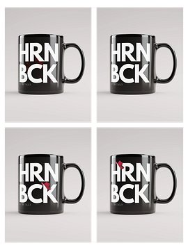 HRNBCK MUG COLLECTION - Black Edition