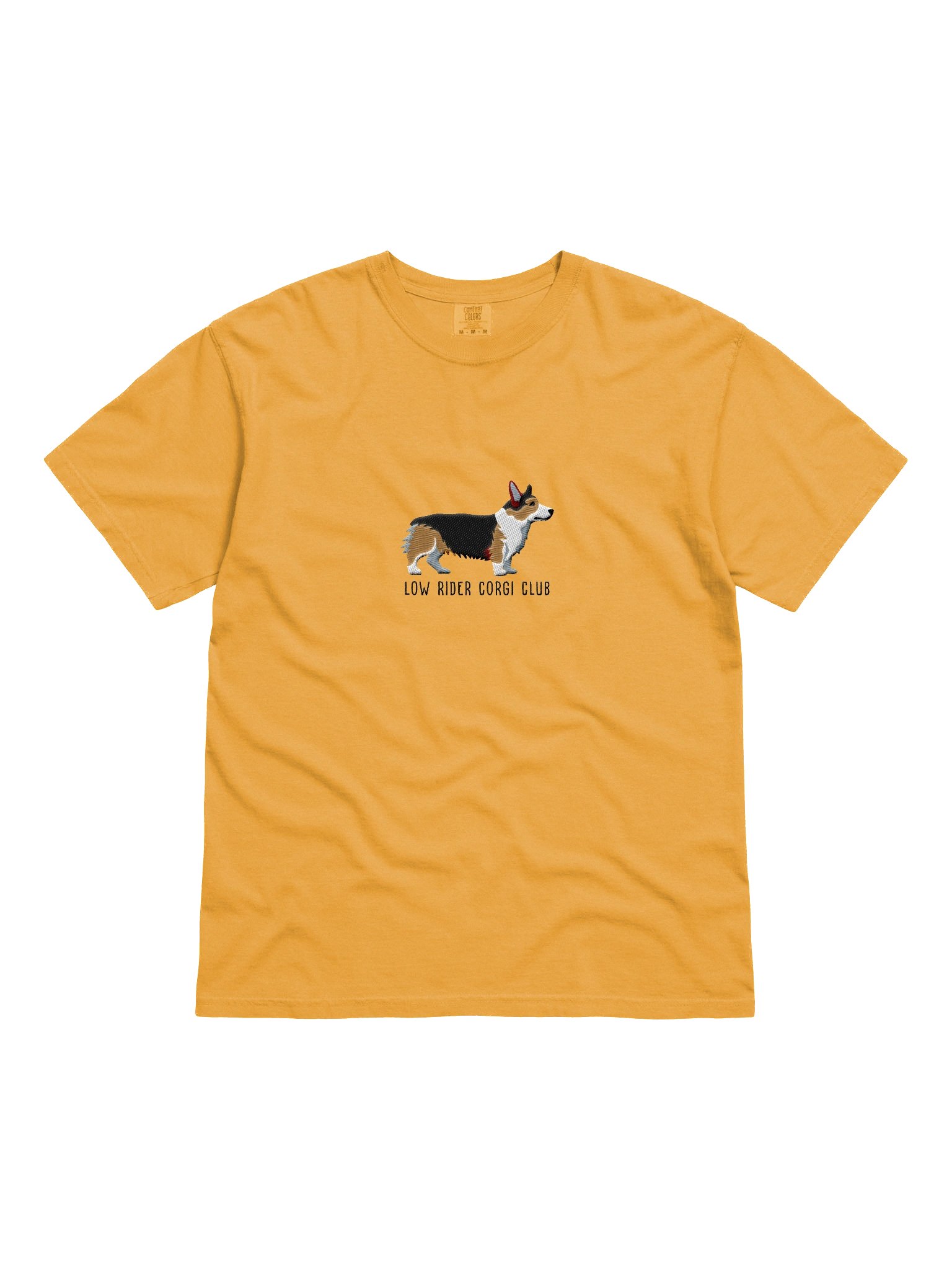 Low Rider Corgi Club T-Shirt(Embroidered) of a Pembroke Welsh Corgi(Sable) product image (4)