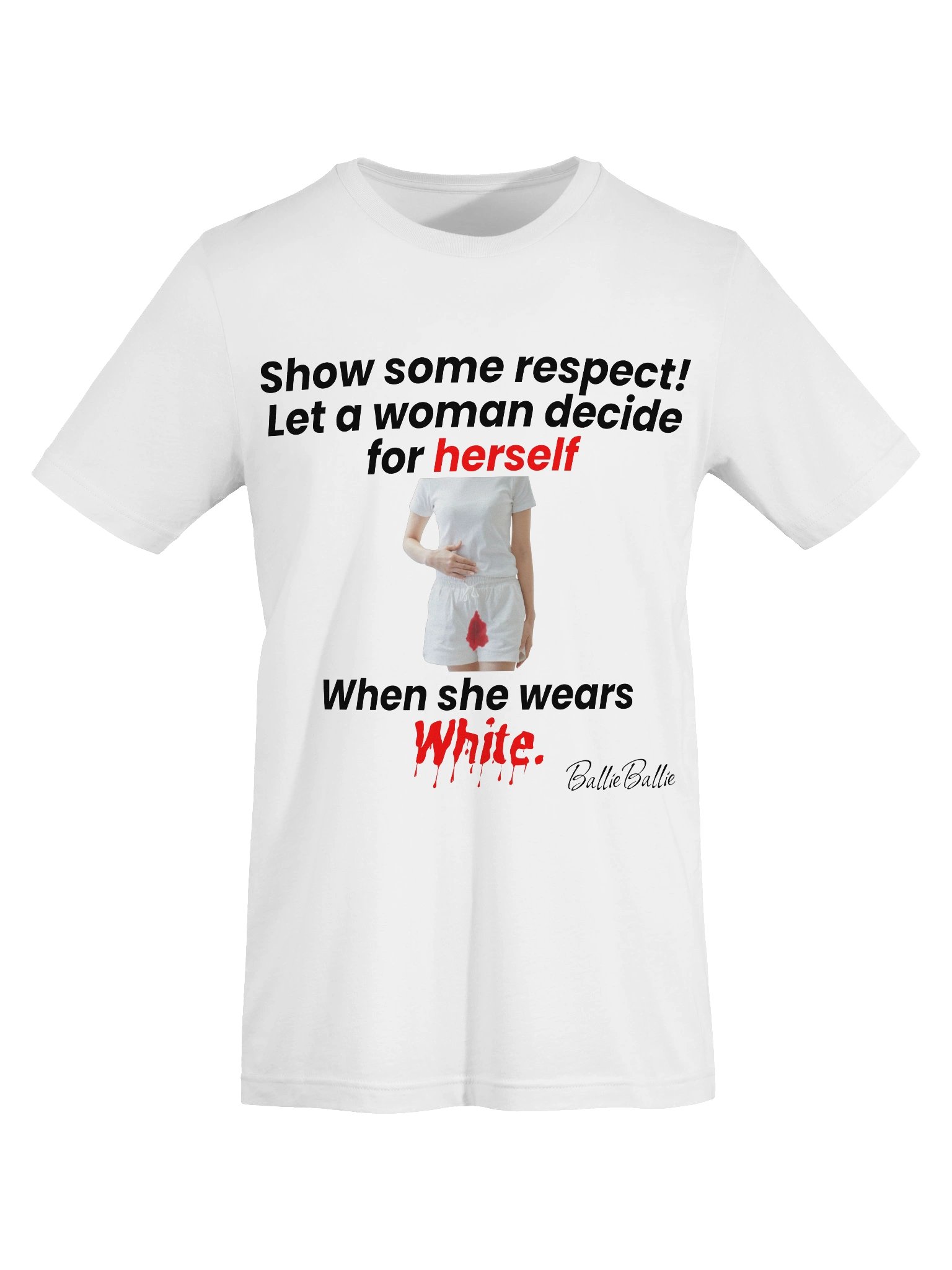 Show some respect! Let a woman decide for herself when she wears white. product image (7)