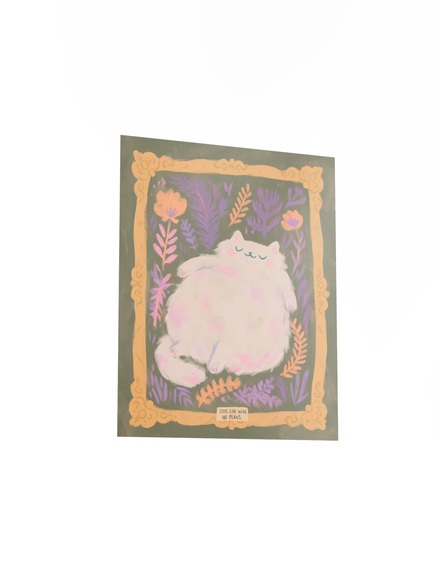 Still Life With No Plans Cat Poster product image (12)