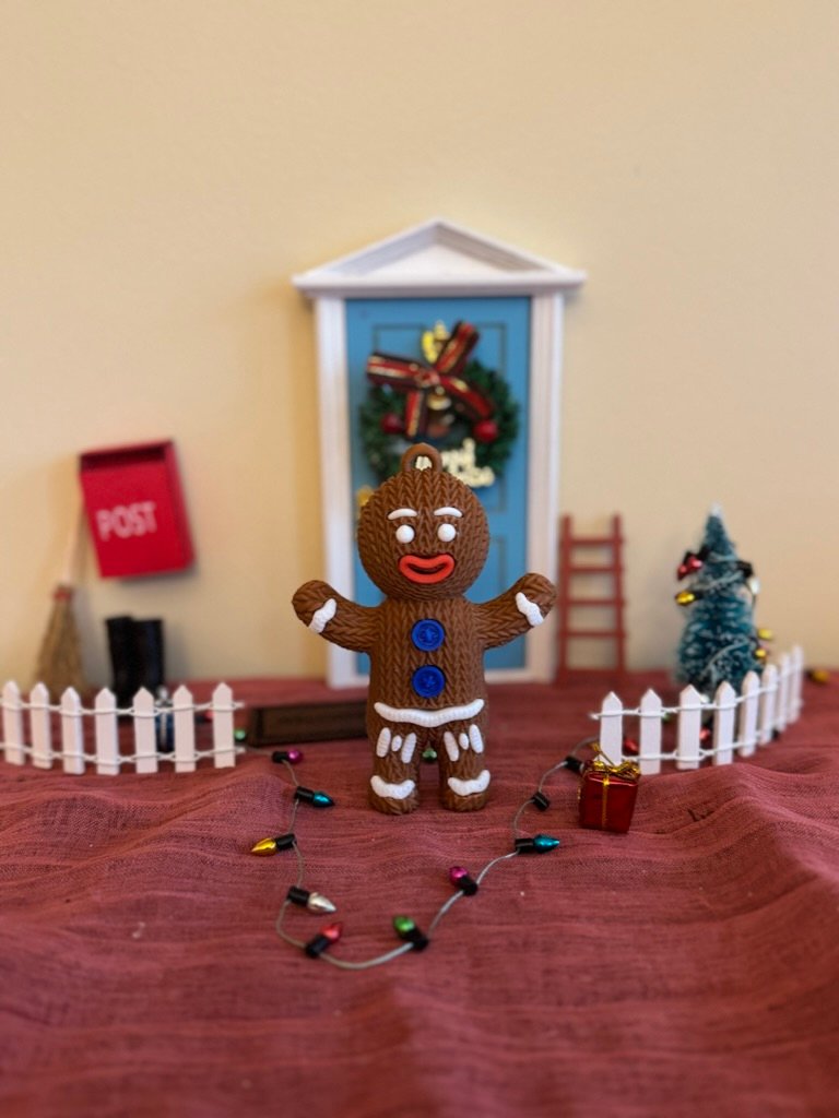 Gingerbread Man - Knitted Design 3D Print product image (1)