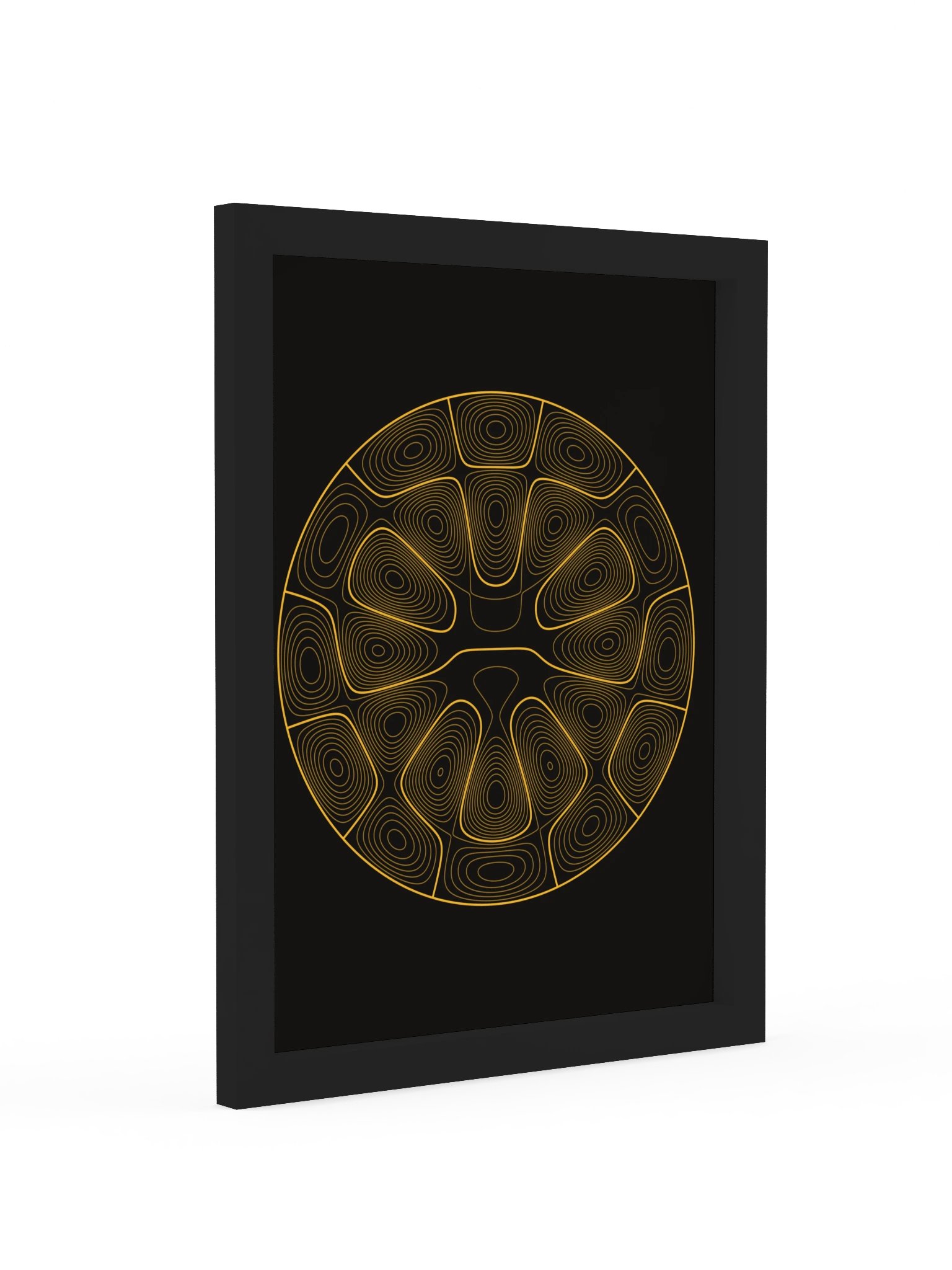 Third eye · Lines Framed Poster product image (46)