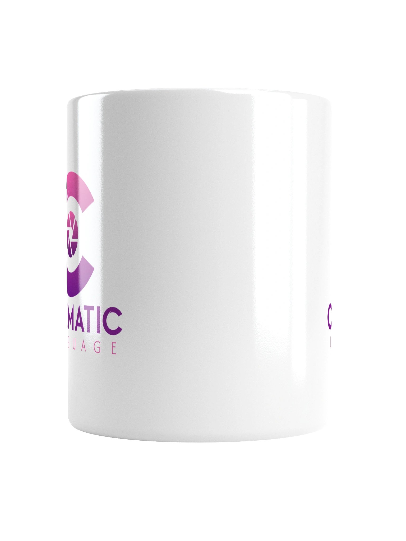 Cinematic Language White Glossy Mug product image (6)