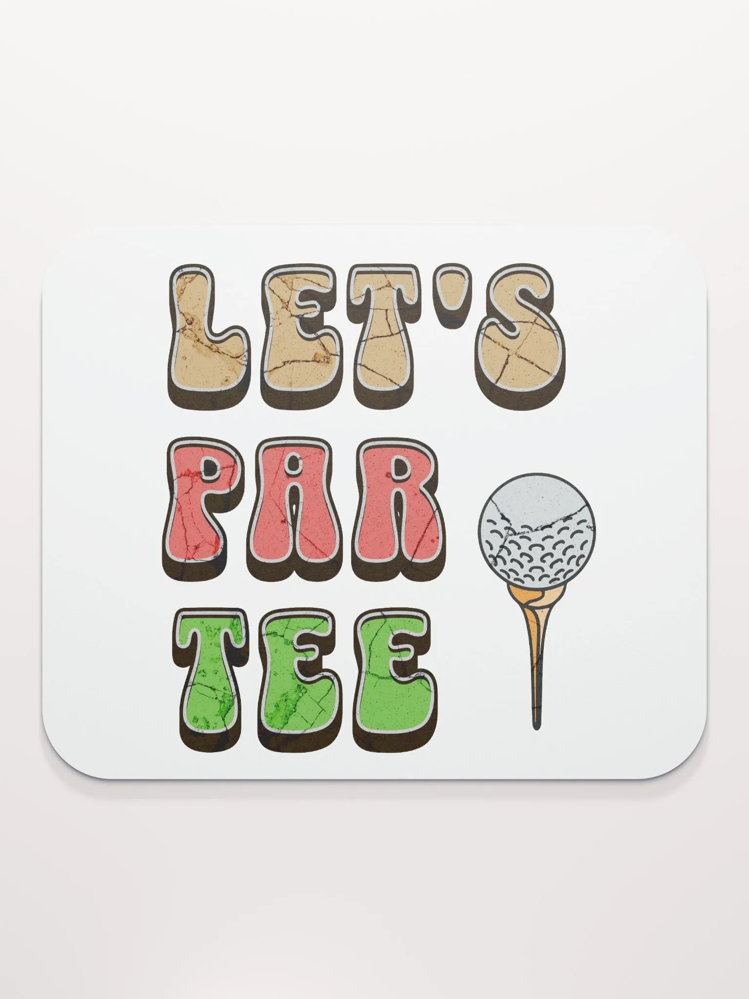Lets Par Tee Golf Mouse Pad product image (1)