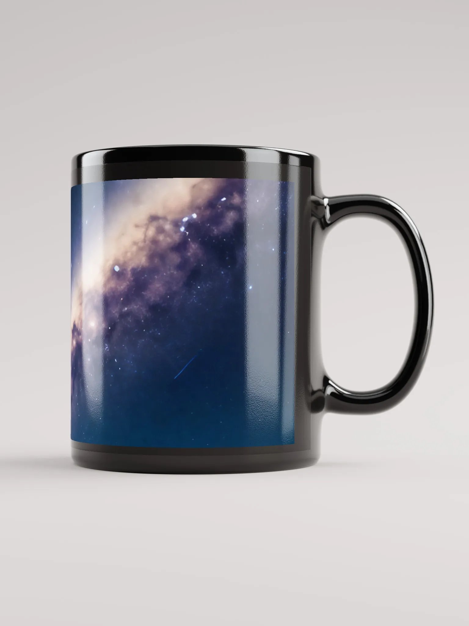 DO IT ALL Black Glossy Mug product image (2)